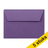 Clairefontaine gekleurde enveloppen lila C6 120 grams (5 stuks)