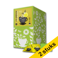 Aanbieding: 2x Clipper Bio Infusion Lemon & Ginger thee (250 stuks)