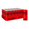 Coca Cola Zero blikjes 33cl (24 stuks)