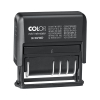 Colop S120/WD tekst- en datumstempel zelfinktend blauw/rood 229149 - 1