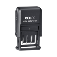 Colop S120 datumstempel zelfinktend zwart (Nederlands) 229155