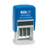 Colop S160 'Ontvangen' tekst- en datumstempel zelfinktend blauw/rood