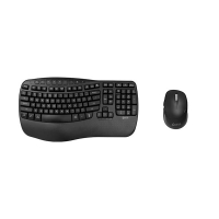 Combi aanbieding: 123inkt ergonomisch draadloos toetsenbord en ergonomische draadloze muis