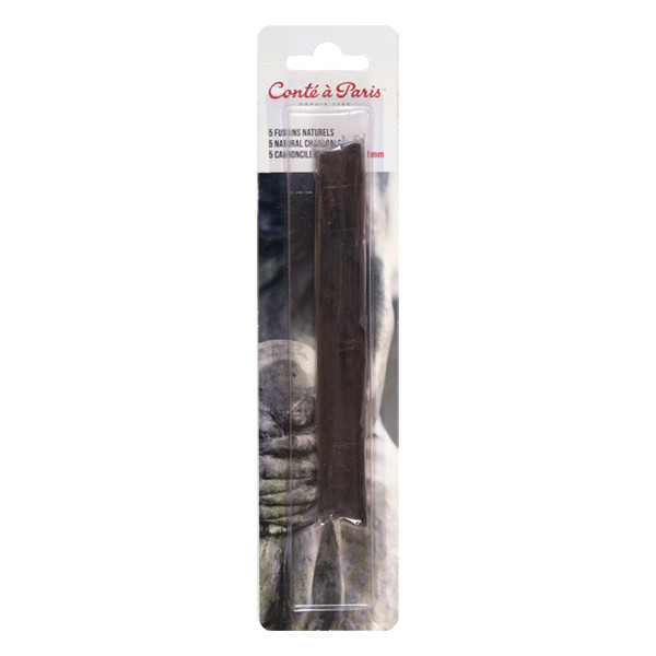 Conté à Paris natuurlijk houtskool rond 6 mm  (5 stuks) 50090 405201 - 1