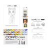 Copic Ciao Layer & Mix 3D starterset Manga Natural (5 stuks) 220750209 311058 - 2