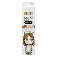Copic Ciao Layer & Mix markerset Mellow Palette (3 stuks)