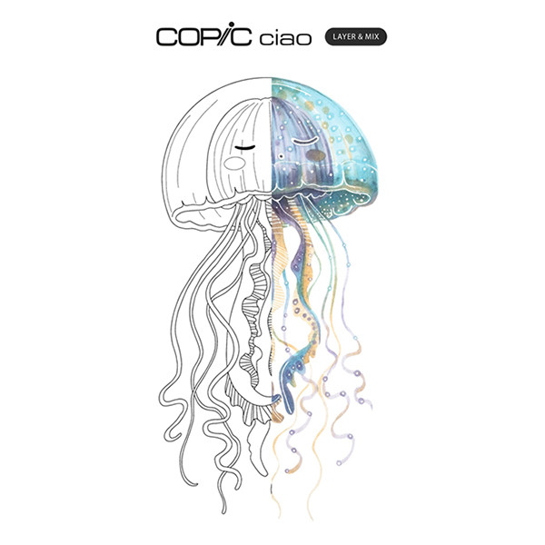 Copic Ciao Layer & Mix markerset Pastel Palette (3 stuks) 220750301 311006 - 3