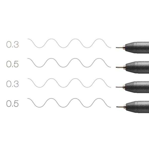 Copic Multiliner finelinerset meerkleurig (0,3 - 0,5 mm) 4 stuks 22075634 311067 - 3
