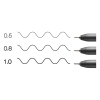 Copic Multiliner finelinerset zwart (0,5 - 1 mm) 3 stuks 22075632 311018 - 3