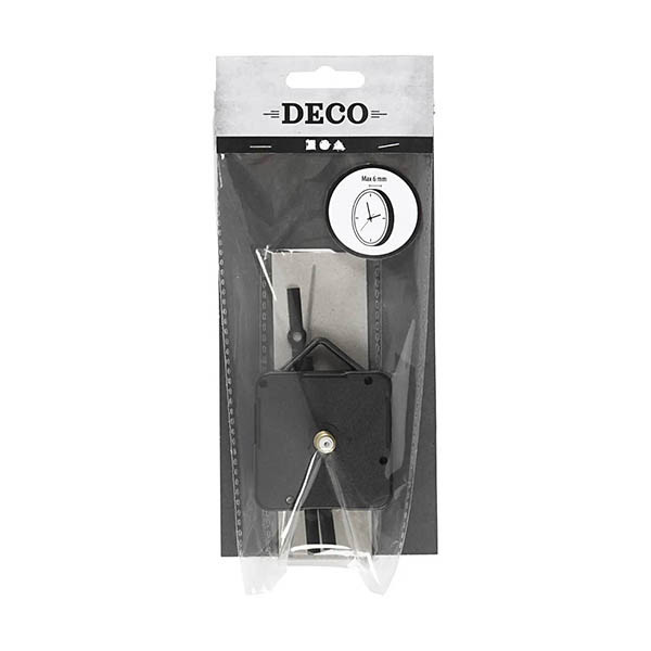 Creotime 5,5x5,5x1,5cm afstand 6mm uurwerk 298094 - 1