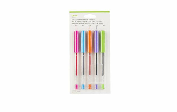 Cricut Explore/Maker extra fine point pennen felgekleurd (5 stuks) 211591 - 1