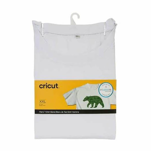 Cricut Infusible Ink heren T-shirt wit maat XXL 448000 - 2