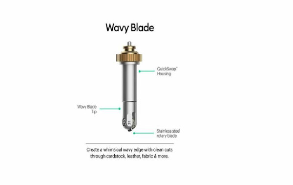 Cricut Maker golvend mes met QuickSwap houder 211551 - 2