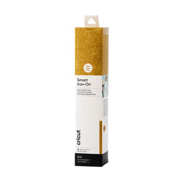 Cricut Smart transferfolie goud met glitters 33 x 273 cm 447984 - 1