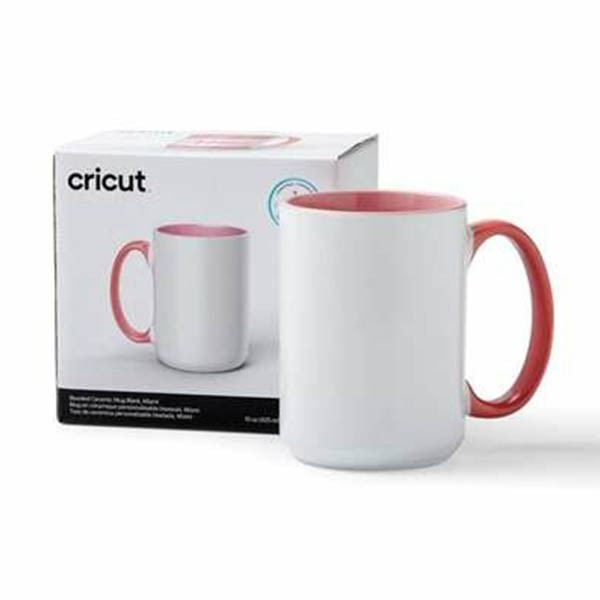 Cricut mok 440 ml roze/rood (1 stuk) 448007 - 2