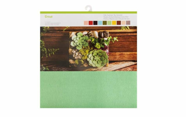 Cricut vilt summer sky 30,5 x 30,5 cm (10 stuks) 221580 - 1