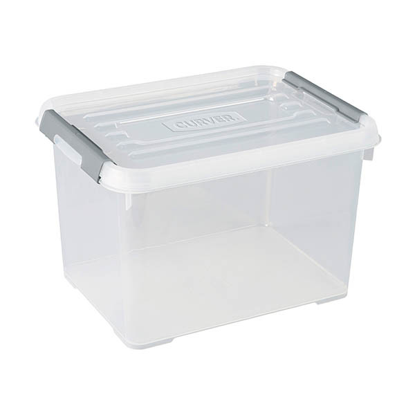 Curver Handy+ transparante opbergbox 20 liter 243876 - 1