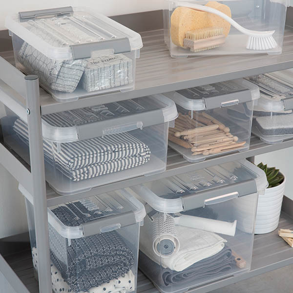 Curver Handy+ transparante opbergbox 20 liter 243876 - 3