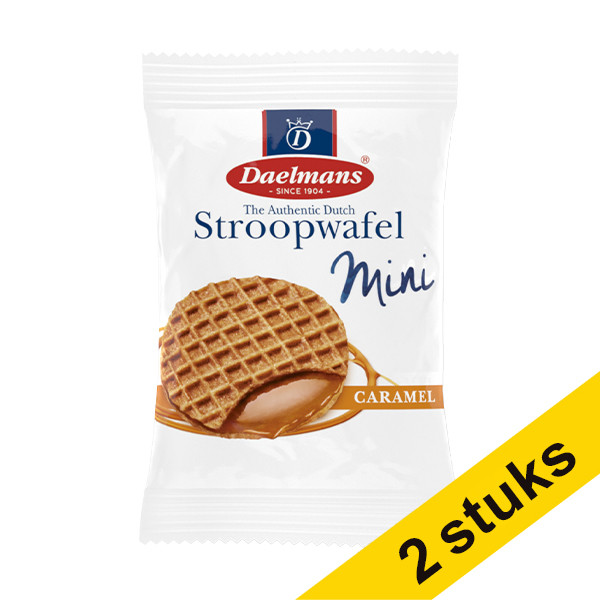 Aanbieding: 2x Daelmans mini stroopwafels (200 stuks) 404384 - 1