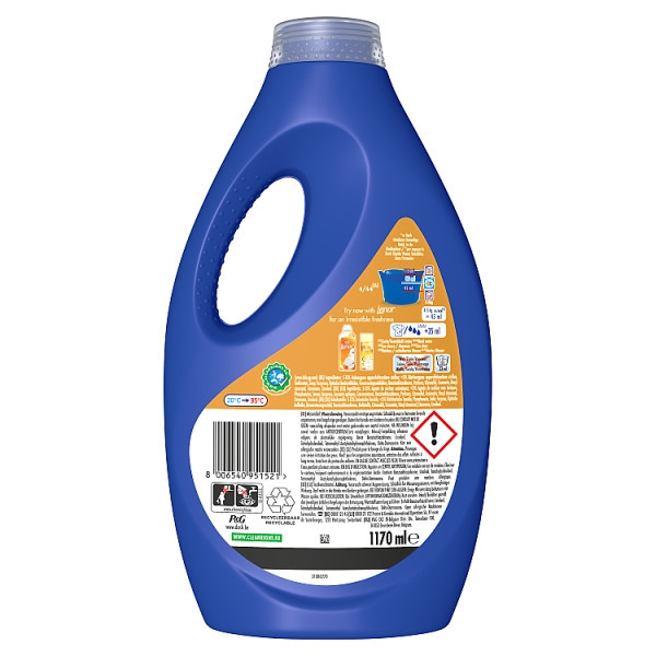 Dash Gouden Orchidee Lenor La Collection wasmiddel vloeibaar 1170 ml (26 wasbeurten) SDA05066 - 2