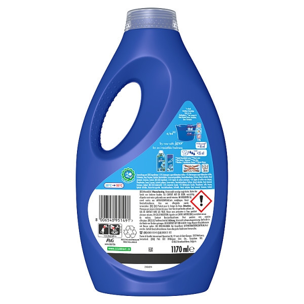 Dash Zeebries Lenor La Collection wasmiddel vloeibaar 1170 ml (26 wasbeurten) SDA05064 - 2