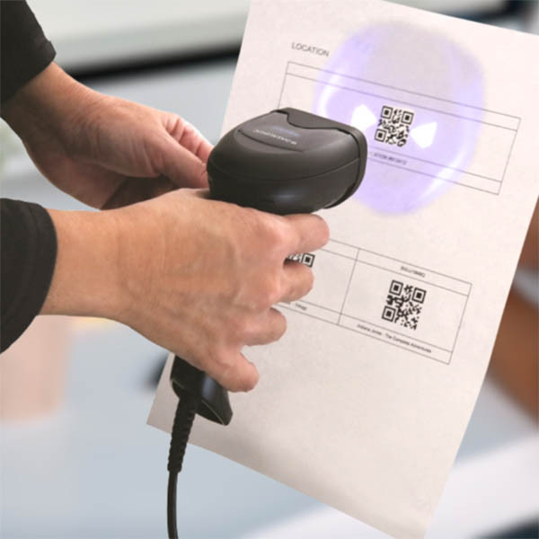 Datalogic QuickScan QD2590 handscanner inclusief kabel & basisstation 848192 - 3