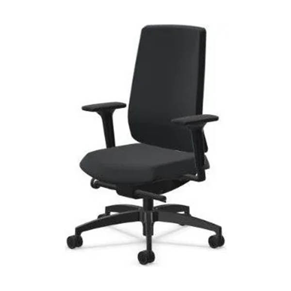 Dauphin Indeed 7046 Bureaustoel Zwart 298150 - 1