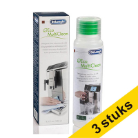 Aanbieding: 3x De'Longhi Eco Multiclean melkreiniger voor koffiezetapparaten (250 ml)