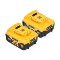 Startset: 2x DeWalt DCB184 XR Li-ion accu's (18 V, 5.0 Ah, origineel) ADE01197