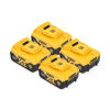 Startset: 4x DeWalt DCB184 XR Li-ion accu's (18 V, 5.0 Ah, origineel) ADE01191 - 1