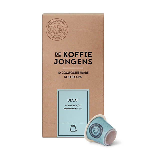 De koffiejongens Decaf koffiecups (10 stuks) 427505 - 1