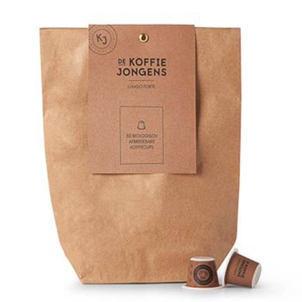 De koffiejongens Lungo Forte koffiecups (50 stuks) 427508 - 1