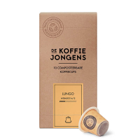 De koffiejongens Lungo koffiecups (10 stuks) 427500