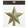 Kerstboom piek ster goud K151000408 - 2