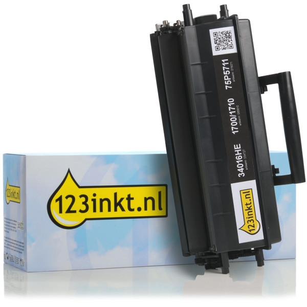 Dell 593-10042 / 593-10102 (K3756) toner zwart hoge capaciteit (123inkt huismerk) 593-10042C 085610 - 1