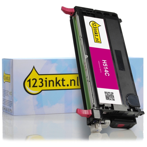 Dell 593-10292 (H514C) toner magenta hoge capaciteit (123inkt huismerk) 593-10292C 085779 - 1