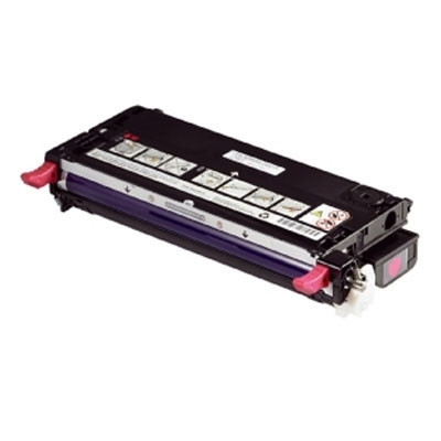 Dell 593-10370 (K757K) toner magenta hoge capaciteit (origineel) 593-10370 085834 - 1