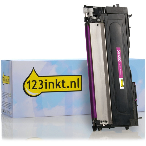 Dell 593-10495 (D593K) toner magenta (123inkt huismerk) 593-10495C 085807 - 1