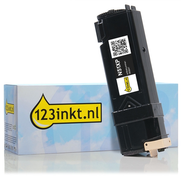 Dell 593-11040 (N51XP) toner zwart hoge capaciteit (123inkt huismerk) 593-11040C 085847 - 