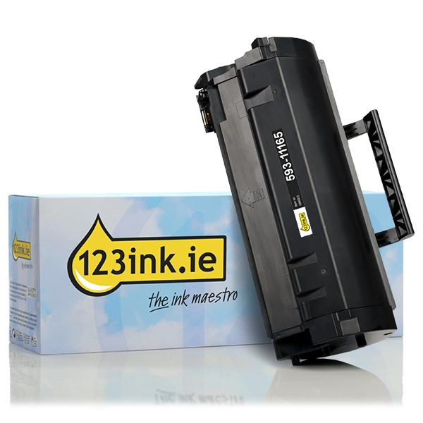 Dell 593-11165 (RGCN6) toner zwart (123inkt huismerk) 593-11165C 086003 - 1