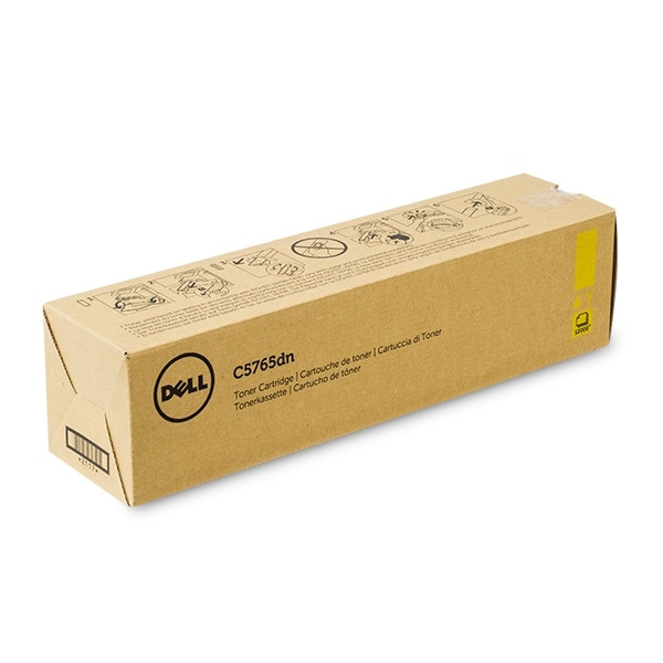 Dell 593-BBCL (9MHWD) toner geel (origineel) 593-BBCL 086064 - 1