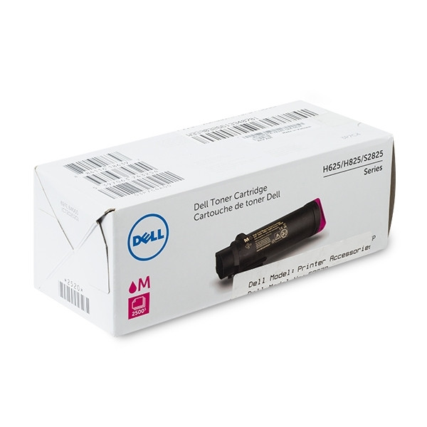 Dell 593-BBRV (R6C4D) toner magenta hoge capaciteit (origineel) 593-BBRV 086116 - 1