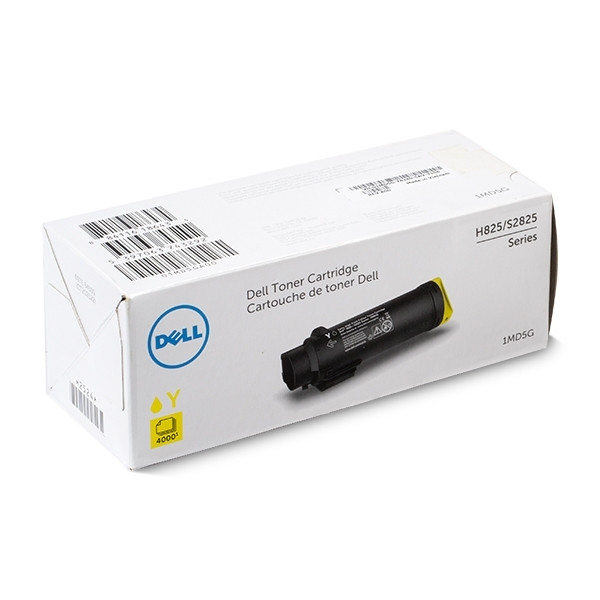 Dell 593-BBRW (80DJM) toner geel extra hoge capaciteit (origineel) 593-BBRW 086126 - 1