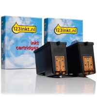 Dell series 2 combinatie aanbieding: 592-10043 zwart + 592-10045 kleur (123inkt huismerk) 592-10043 592-10045 019060