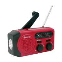 Denver SCR 2010 AM/FM noodradio met zonnepaneel (incl. zaklamp) K105005180