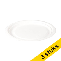 Aanbieding: 3x Depa wegwerpbord karton 18 cm (100 stuks) 423541