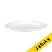 Aanbieding: 3x Depa wegwerpbord karton 22 cm (100 stuks) 423543