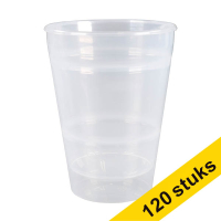 Depa dubbelwandige drinkbeker transparant 350 ml (120 stuks) 423535