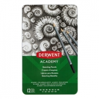 Derwent Academy schetspotloden (12-delig) 2301946 209805