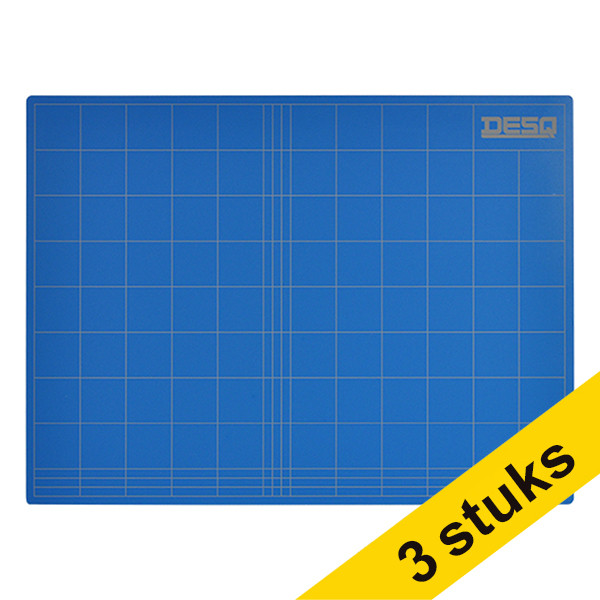 Aanbieding: 3x Desq snijmat 3-laags 600 x 450 mm (A2) 035195 - 1